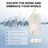 Edifier WH700NB Pro Wireless Over-Ear Headphones with Active Noise Cancellation, Hi-Res Audio, Bluetooth V5.4, Multi-Point Connection, Al Clear Calls, Fast Charging, Foldable - Ivory view 3