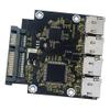 Beuiouer 2.5 Inch 4 TF to Adapter Card, Self-Made SSD Solid State Drive, for Micro-SD to Group Card view 3