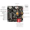 Beuiouer DY-HV8F Voice Playback Module 12V/24V Trigger Serial Port Control 10W/20W with 8MB Flash Storage MP3 Player for, black, 500256121 view 4