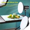 Andoer 41.2cm/16in Studio Photography Reflector Beauty Dish Diffuser with Honeycomb Grid & Soft Cloth for Bowens Mount Speedlite Strobe Light, White Internal Surface view 3