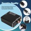 Beuiouer Digital to Analog Audio Converter,DAC Digital SPDIF Optical to Analog L/R & 3.5Mm AUX Stereo Audio Adapter, black, 500201976 view 2