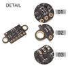 Beuiouer VL53L1X Ranging Flight Time Sensor Module 3V-5V Distance 400cm Measurement Extension Board Module for, Black view 2