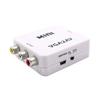 Beuiouer VGA to AV Mini Converter Scaler Adapter Support 1080P VGA2AV Converter PC to TV HD Computer to TV, white, 444833 view 1