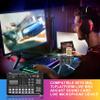 Beuiouer F998 Sound Card Kit,BM-800 Microphone Kit,with Live Sound Card,Audio Mixer Condenser PC Gaming Mic,for Streaming/Games, Black, 500262886 view 4