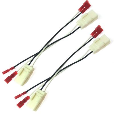 Beuiouer 72-6514 Car Speaker Connector Harness Adapter for 300 PT Cruiser Durango Magnum Ram 1500 2500 3500, black & white, 430265