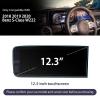LUWU Benz Screen Protector for Benz S-Class W222 Accessories 2018 2019 2020 Benz S 450/S 560/S 560e/AMG S 63/AMG S 65 Screen Protector 12.3'' Tempered Glass Benz W222 Screen Dashboard Touchscreen view 2