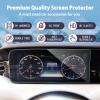 LUWU Benz Screen Protector for Benz S-Class W222 Accessories 2018 2019 2020 Benz S 450/S 560/S 560e/AMG S 63/AMG S 65 Screen Protector 12.3'' Tempered Glass Benz W222 Screen Dashboard Touchscreen view 3
