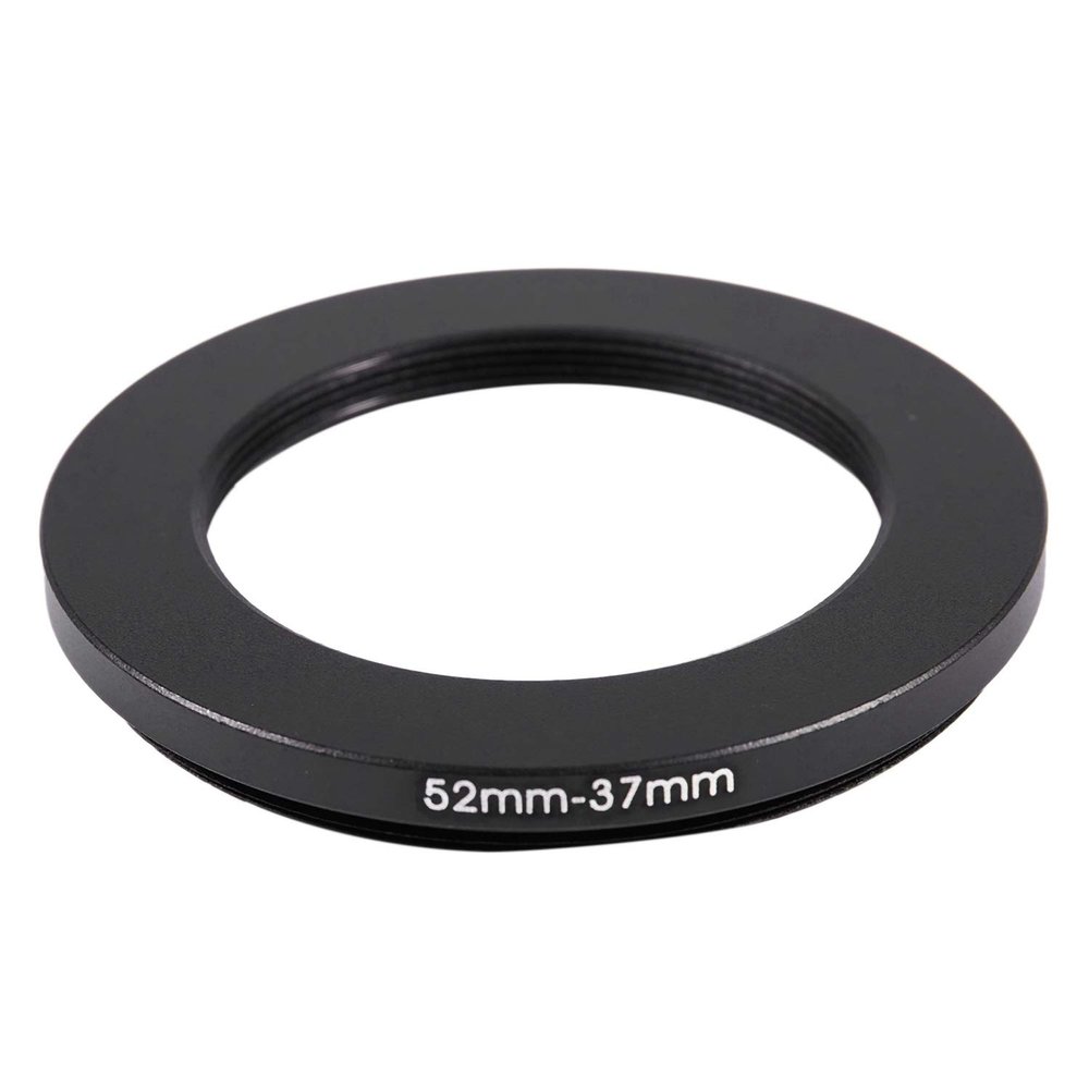 Beuiouer 52mm-37mm 52mm to 37mm Black Ring Adapter for Camera, 036263