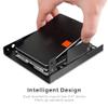 Beuiouer Double Layer SSD Metal Frame 2.5 to 3.5 Internal Mounting Computer SSD Hard Drive Dual Desktop Converter Adapter Bracket view 2