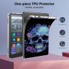 DHYYDSQZ Clear Case for Amazon Fire Max 11 (13th Generation, 2023 Release) 11" Skull Flower Design Slim Lightweight Soft TPU Transparent Silicone Shockproof Back Cover Case for Fire 11 Tablet 2023 view 2