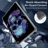 DHYYDSQZ Clear Case for Amazon Fire Max 11 (13th Generation, 2023 Release) 11" Skull Flower Design Slim Lightweight Soft TPU Transparent Silicone Shockproof Back Cover Case for Fire 11 Tablet 2023 view 4