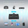 Beuiouer 3.5mm 2 Input 1 Output/1 Input 2 Output Audio Switcher Audio Switcher Box One-Key Mute Button, Black, 500347442 view 4
