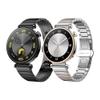 18mm Metal Link Bracelet fit for HUAWEI WATCH GT 4 41mm Stainless Steel Strap Watchband fit for Garmin Forerunner 265S 255S/Venu 3S Band(Rose Gold) view 2
