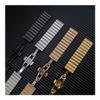 18mm Metal Link Bracelet fit for HUAWEI WATCH GT 4 41mm Stainless Steel Strap Watchband fit for Garmin Forerunner 265S 255S/Venu 3S Band(Rose Gold) view 4