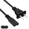 2 Prong Printer Power Cord for Epson Workforce/Stylus/Ecotank ET-3850 ET-2800 ET-2760 ET-8550,WF-2630 WF-2750 WF-3530 WF-3620 WF-2520 and More,Replacement Cable Long 6Feet view 1
