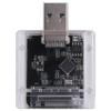 Beuiouer External M.2 NGFF SSD Enclosure High Speed USB3.0 Gen1 5Gb/S Transparent SSD Hard Drive Case for PC Black view 2