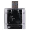 Beuiouer External M.2 NGFF SSD Enclosure High Speed USB3.0 Gen1 5Gb/S Transparent SSD Hard Drive Case for PC Black view 3