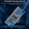 Beuiouer 10Pcs 16CH Analogue Multiplexer Module 74HC4067 CD74HC4067 Precise Module Digital Multiplexer MUX Breakout Board view 2