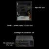 Beuiouer A09 HTPC Computer Case Mini ITX Gaming PC Chassis Desktop Chassis USB2.0 Computer Case Home Computer Case Silver view 3