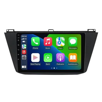 10.1" IPS Touch Screen 8 Core 4+32GB Android Car Stereo Radio for Volkswagen Tiguan 2017 2018 2019 Android 13 Upgrade Radio Stereo Dash Kit Built-in Car-Play Android Auto GPS Navi