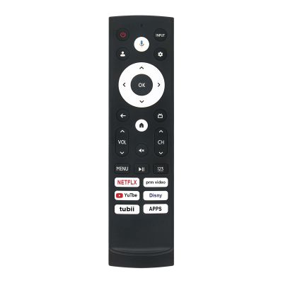 ERF3AF90H Replaced Voice Remote Control fit for Hisense Smart TV 55U8K 75U6K 75U8K 85U8K 50A6H 55A6H 65A6H 75A6H 50U6H 55U6H 65U6H 65U8H 75U8H 43A6H 43A68H 55U7K 75U6H 85A7H 32A4H 43A4H 43A65K 43U7K