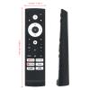 ERF3AF90H Replaced Voice Remote Control fit for Hisense Smart TV 55U8K 75U6K 75U8K 85U8K 50A6H 55A6H 65A6H 75A6H 50U6H 55U6H 65U6H 65U8H 75U8H 43A6H 43A68H 55U7K 75U6H 85A7H 32A4H 43A4H 43A65K 43U7K view 4