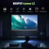 BOXPUT Lemon TV L2 Android 12.0 Smart TV Box, Allwinner H618, 4K HDR Media Player, Dual-Band WiFi, BT 5.4, 2GB+16GB, with BT Voice Remote for Home Theater view 2