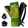 BTCOWZRV Frog Travel Backpack for Women Men 2 Compartment Laptop Backpacks Laptop Bag Casual Daypack view 4