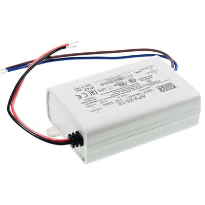TorqCali APV-25-12 25W 12V Single Output IP42 LED Driver Power Supply