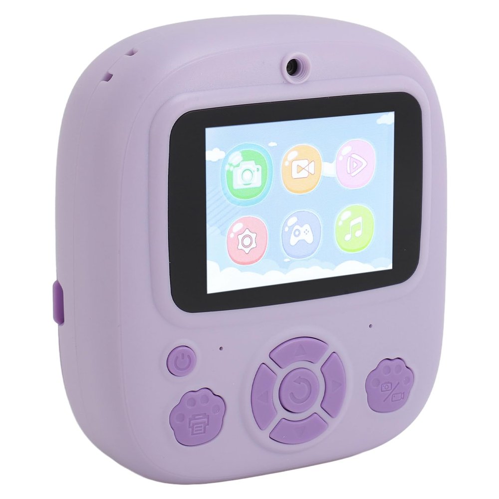 Kids Camera Instant Print | 2.4inch Kids Selfie Digital Camera | 1080P HD 8X Digital Zoom Autofocus Video Recorder | Kids Digital Camera with Print Paper Birthday