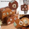100 Pcs Vintage Insects Botany Forest Theme Vinyl Stickers view 3