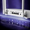 U-SPEED AX1500 WiFi 6 Router Dual Band Wireless Internet Router, Wireless Speed Up to 1.5 Gbps, Full Gigabit Ports, Beamforming, OFDMA, MU-MIMO, Parental Controls, WPA3, EasyMesh view 2