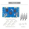 Banana Pi BPI-R4 NIC BE14 WiFi 7 Module for BPI-R4 Wireless Tri-Band WiFi Router Board OpenWRT, MediaTek MT7995AV CPU 32 bits RISC-V MCU, with 6X 2G/5G/6GHz WiFi Antenna (WiFi7 NIC Module) view 2