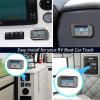 2 Slots USB Car Charger Socket, 12-24V RV USB Outlet QC3.0 Quick Charge Panel Wall Mount Power Charger Adapter for Car RV view 2