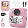 RADEKLY Instant Print Camera for Kids, 1080P HD Kids Digital Cameras Instant Print Photos with 32GB SD Card, Christmas Birthday Gifts for 3 4 5 6 7 8 9 10 11 12 Year Old Girls Boys view 1