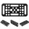 Holigie Cheese Plate, Cheese Plate Camera for Tripod Plate CNC Alloy Multi Function with 1/4 3/8 Threads, Camera Cheese Plate for Railblocks Dovetails Short Rods view 4