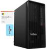 Lenovo P360 Workstation Desktop (Intel i7-12700 12-Core, 16GB DDR5 4800MHz RAM, 1TB PCIe SSD + 2TB HDD (3.5), Intel UHD 770, WiFi, Bluetooth, Win 10 Home) with MS 365 Personal, Dockztorm Hub view 1