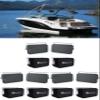 Rockville Bundle: (3) Pair HP65S Black 6.5" 250w Marine Box Speakers Bundle with (3) RWBC65S Neoprene Covers (6 Items) view 1