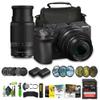 Nikon Z30 Mirrorless Camera with 16-50mm and 50-250mm Lenses + ENEL25 Replacement Battery + Extreme PRO 64GB Card + UV Lens Filter + 12 Inch Flex Tripod + Photo Editing Software + More (Renewed) view 1