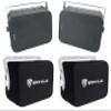 Rockville Bundle: (1) Pair HP65S Black 6.5" 250w Marine Box Speakers Bundle with (1) RWBC65S Neoprene Covers (2 Items) view 2