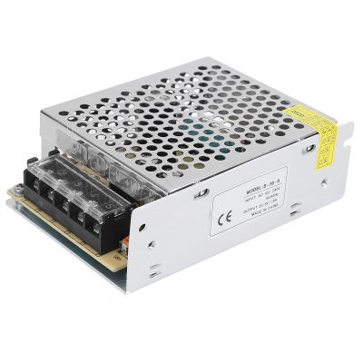 Switching Power Supply, Low DC 5V Adapter High Overload Short Circuit for Industrial Automation, Aluminum Alloy, 25W (S-30-5 (5V/6A/30W) AC100-240V)