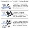 Bike Mount for DJI RC 2 Controller (not for RC or RC Pro) for Mini 4 or 5 Pro and Air 3/3S Bicycle, Boat, Motorcycle, ATV, UTV, Tripod and Bike Handlebar Mount 360 Rotation 1/4-20 Ball with Locking Clamp - RC2PAK2 view 3