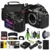 Nikon D7200 24.2 MP DX-Format Digital SLR Camera + EN-EL15C Battery + Charger + Extreme PRO 64GB Card + Card Reader + Hand Strap + 12 Inch Flex Tripod + Photo Editing Software + More (Renewed) view 1
