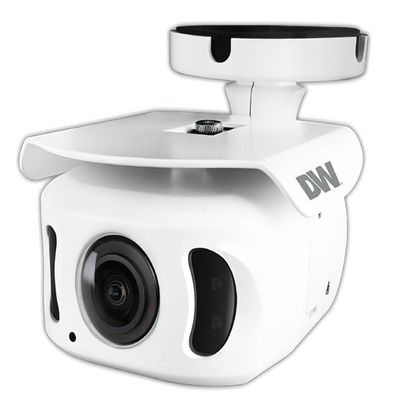 DirectNine Basics Digital Watchdog DWC-MBW8WI2TW 8MP IR Bullet IP Camera, White; 1/1.8"" Image Sensor; 30FPS; 2.3mm Ultra-wide Lens; WDR; Motion Detection; Two-way Audio; Micro SD Class 10 Card Slot; DC12V/PoE