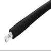 Caplugs PTPS Series  Safeplast Safe-Sleeve, Woven Textile Hose & Cable Protector, Durable Black Polyester, 1.42" ID x 300' L, Hydraulic & Pneumatic Hoses, Construction, Manufacturing (208C300BK) view 2