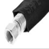 Caplugs PTPS Series  Safeplast Safe-Sleeve, Woven Textile Hose & Cable Protector, Durable Black Polyester, 1.42" ID x 300' L, Hydraulic & Pneumatic Hoses, Construction, Manufacturing (208C300BK) view 4