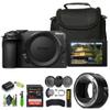 Nikon Z30 Lightweight Mirrorless Camera + Soft Case + Cleaning Kit + Memory Card Wallet + Extreme PRO 64GB Card + Card Reader + Hand Strap + 12 Inch Flex Tripod + Nikon FTZ II Mount Adapter (Renewed) view 1