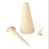 Caplugs PTFLSP Series  Pig's Tail Food Line Service Plugs, 10 Mixed Plugs, Natural Colored, Fits 0.04" to 1.70" Rigid Hoses and Pipes, Food Line Equipment, Maintenance (PTFL-Mix) view 1