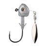Strike King Tour Grade FluoroSpin Fishing Lure, 3/8-Ounce, Unpainted view 1