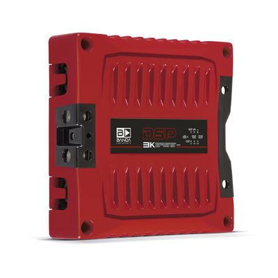 BANDA Audioparts DSP3K1REDBASS Band Amplifier Module 3k1 3000wrms 1-Ohm 1 Channel Car Audio Amp DSP BASS Model with 3 Limiter Integrated Level Positions - DSP3K1RED